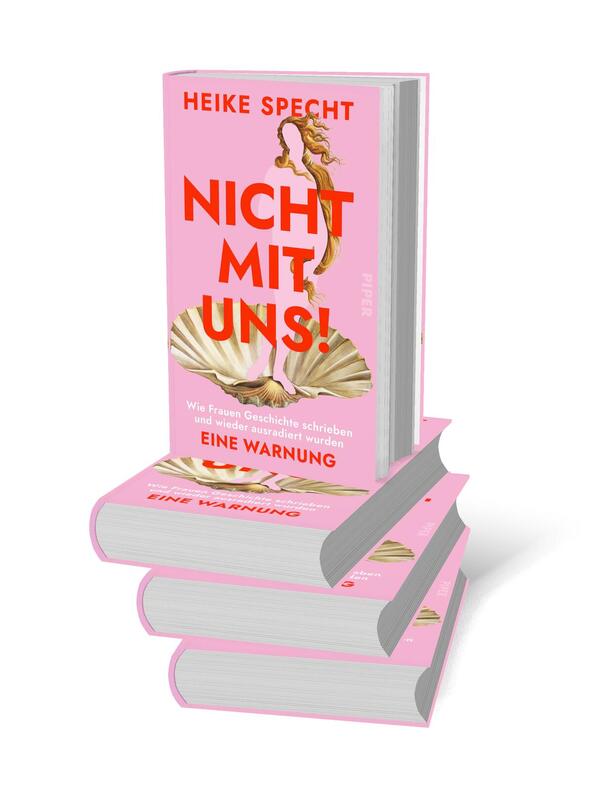 Bücherstapel des Buches „Nicht mit uns!“