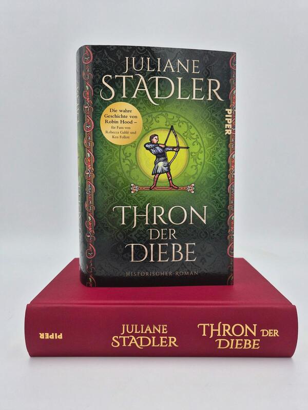 Außenansicht des Buches „Thron der Diebe“