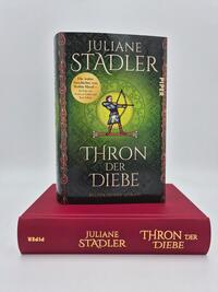 Außenansicht des Buches „Thron der Diebe“