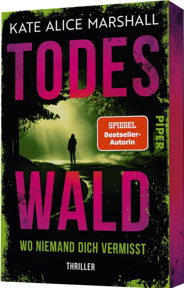 Außenansicht des Buches „Todeswald  – Wo niemand dich vermisst“