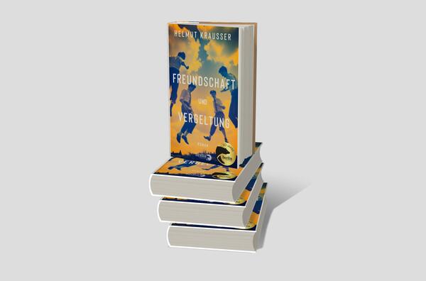 Bücherstapel des Buches „Freundschaft und Vergeltung“