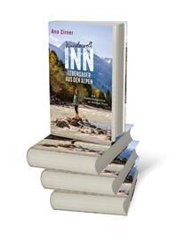 Bücherstapel des Buches „Wunderwelt Inn – Lebensader aus den Alpen “