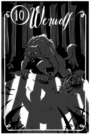 Illustration Werwolf