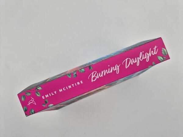 Außenansicht des Buches „Burning Daylight“
