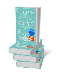 Bücherstapel des Buches „The Mistake – Niemand ist perfekt“