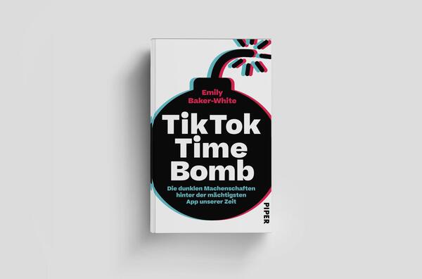 Außenansicht des Buches „TikTok Time Bomb“