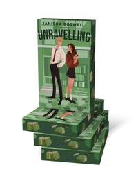 Außenansicht des Buches „Unravelling – Er ist ihr größter Rivale. Sie ist seine größte Schwäche.“