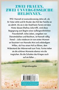 Rückansicht des Buches „Zwei Frauen“