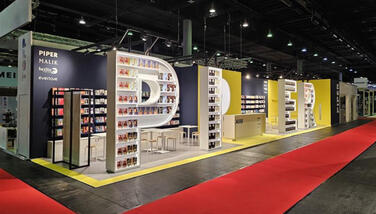 Piper Stand auf der Frankfurter Buchmesse