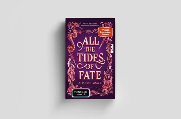Außenansicht des Buches „All the Tides of Fate“