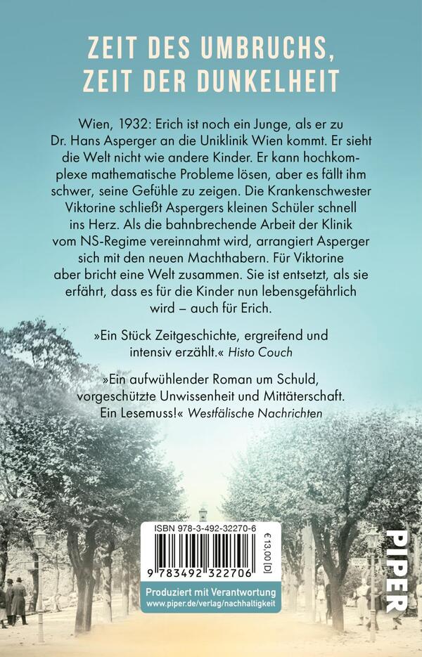 Rückansicht des Buches „Aspergers Schüler“