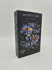 Außenansicht des Buches „The Truths we burn“
