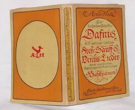 „Dafnis“ das erste Buch des PIPER Verlags