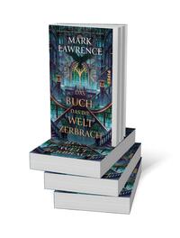 Bücherstapel des Buches „Das Buch, das die Welt zerbrach“