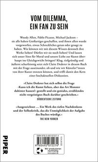 Rückansicht des Buches „Genie oder Monster“