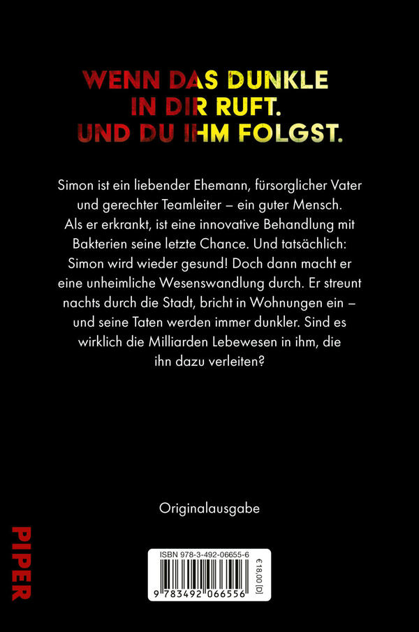 Rückansicht des Buches „Alter Ego“