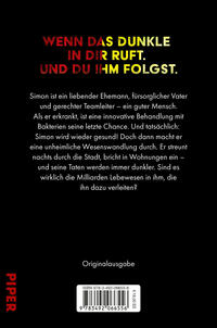 Rückansicht des Buches „Alter Ego“