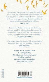 Rückansicht des Buches „Die Farbe von Glück“