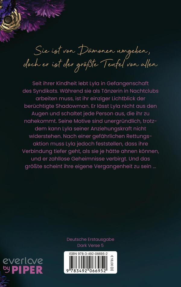 Rückansicht des Buches „The Annihilator – Du bist seine Bestimmung“