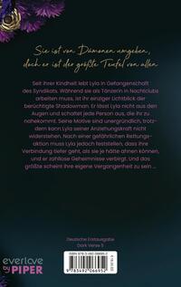 Rückansicht des Buches „The Annihilator – Du bist seine Bestimmung“