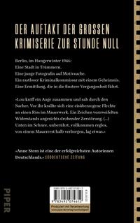 Rückansicht des Buches „Die weiße Nacht“