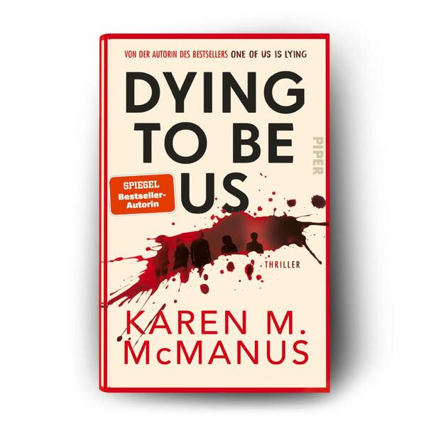 Außenansicht des Buches „Dying to be us – Die Wahrheit ist nicht tot. Nur begraben.“