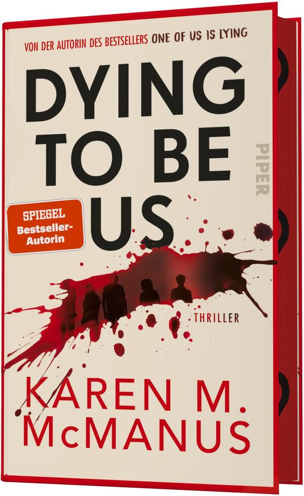 Außenansicht des Buches „Dying to be us – Die Wahrheit ist nicht tot. Nur begraben.“