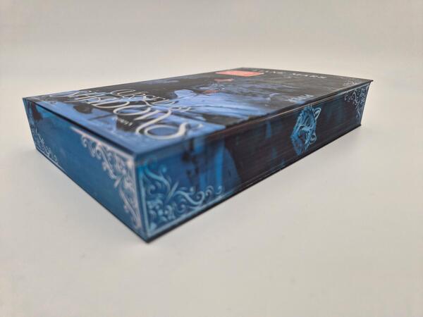 Außenansicht des Buches „Cursed by Shadows“