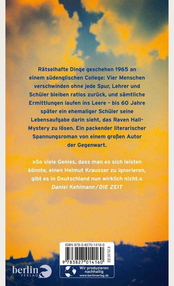 Rückansicht des Buches „Freundschaft und Vergeltung“ 