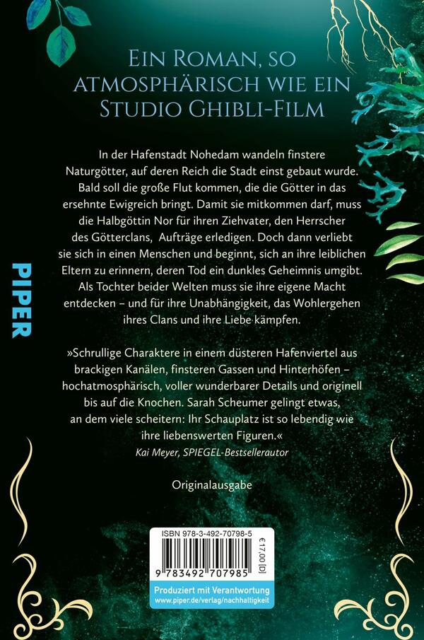 Rückansicht des Buches „Herz aus Moos und Schatten“