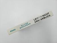 Außenansicht des Buches „Leider nicht unsterblich“