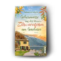 Außenansicht des Buches „Lemon Blossoms - Geheimnisse in der kleinen Zitronenfarm am Gardasee“