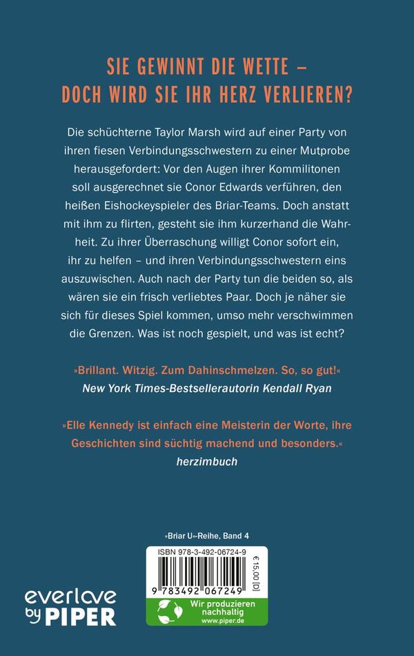 Rückansicht des Buches „The Dare – Liebe mich, wenn du dich traust“ 