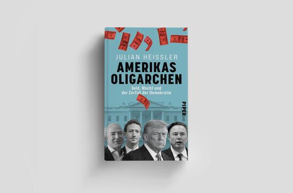 Außenansicht des Buches „Amerikas Oligarchen“