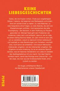 Rückansicht des Buches „Generation Dating Burnout“