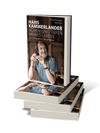 Bücherstapel des Buches „Hans Kammerlander – Höhen und Tiefen meines Lebens“