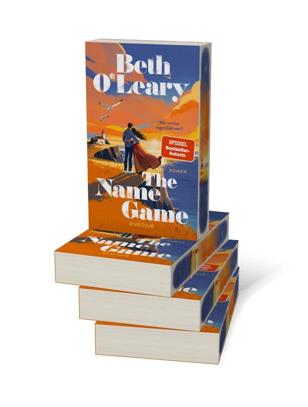 Außenansicht des Buches „The Name Game – Wer ist hier eigentlich wer?“