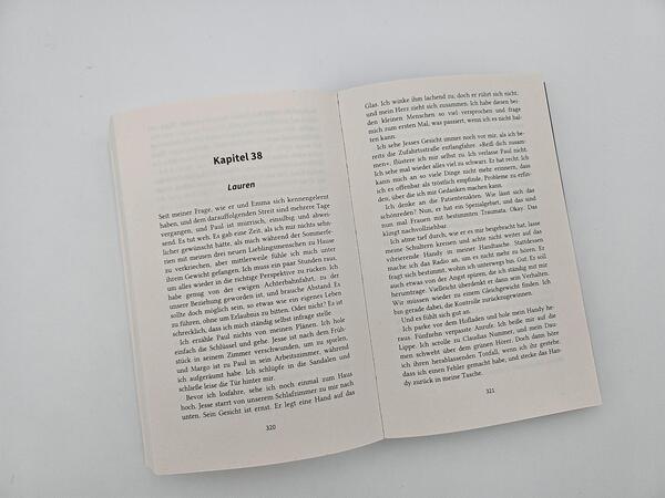 Außenansicht des Buches „Er kennt deine Angst“