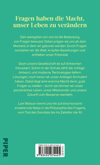 Rückansicht des Buches „Fragen“