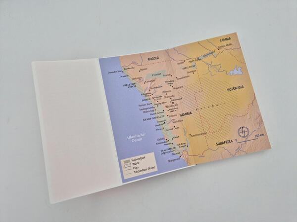 Außenansicht des Buches „Gebrauchsanweisung für Namibia“