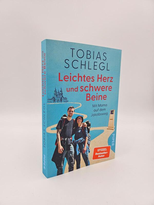 Außenansicht des Buches „Leichtes Herz und schwere Beine“