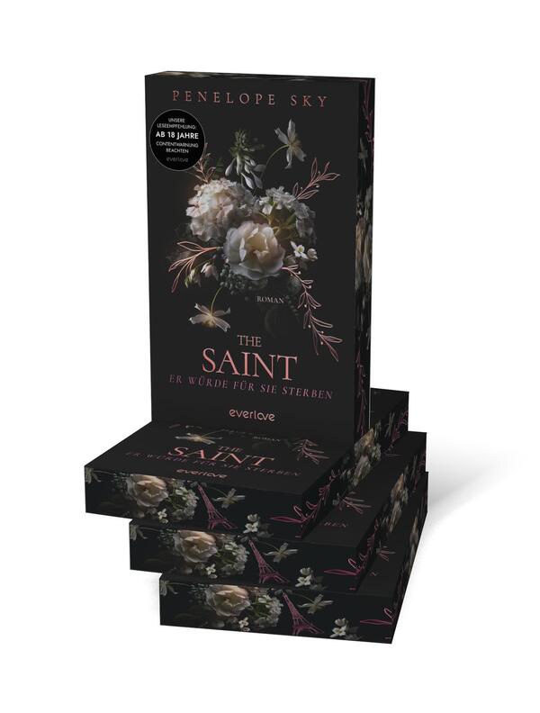 Außenansicht des Buches „The Saint – Er würde für sie sterben“