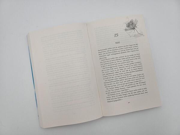 Außenansicht des Buches „Travis. Zurück zu uns“