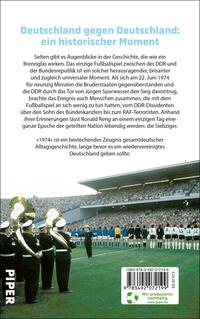 Rückansicht des Buches „1974 – Eine deutsche Begegnung“ 
