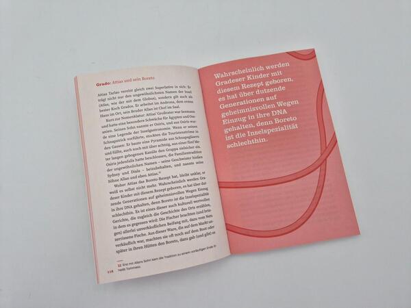 Außenansicht des Buches „Die Spaghetti-vongole-Tagebücher“