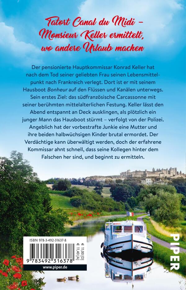 Rückansicht des Buches „Die Toten von Carcassonne “