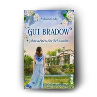 Außenansicht des Buches „Gut Bradow – Jahreszeiten der Sehnsucht“