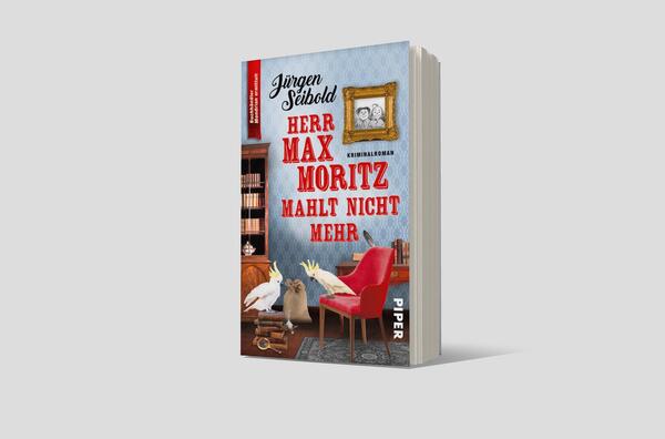 Außenansicht des Buches „Herr Max Moritz mahlt nicht mehr“