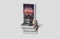 Bücherstapel des Buches „Dein ist die Vergeltung“