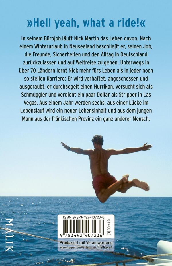 Rückansicht des Buches „Die geilste Lücke im Lebenslauf“